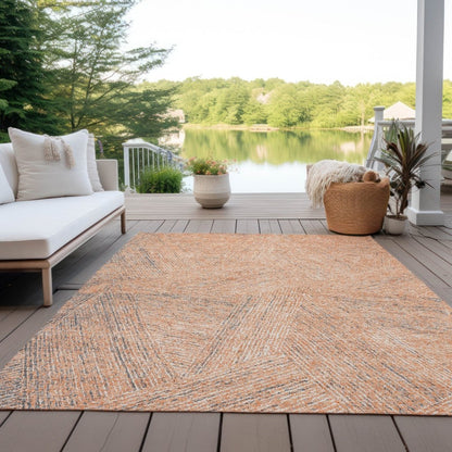Terra Peach Washable Indoor - Outdoor Rug - LOOMLAN - LOOMLAN Rugs - Outdoor Rugs