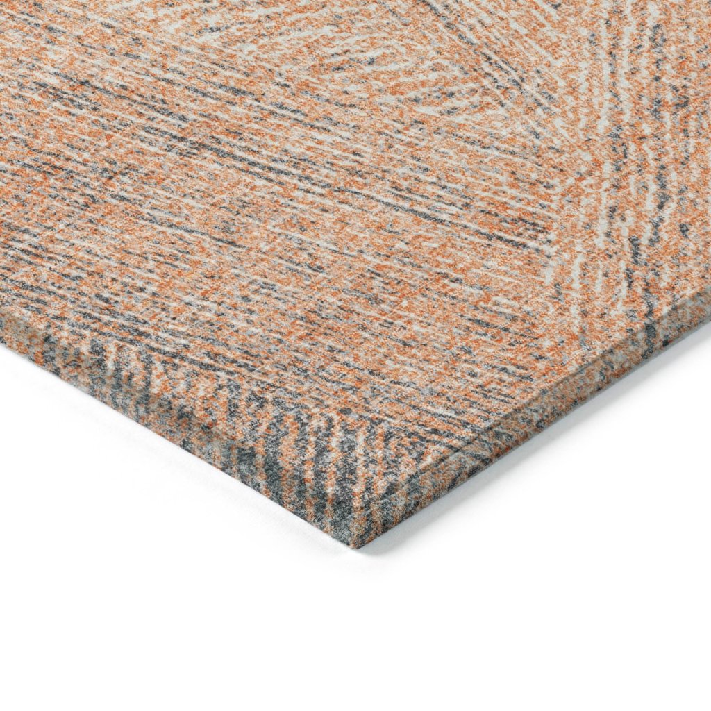 Terra Peach Washable Indoor - Outdoor Rug - LOOMLAN - LOOMLAN Rugs - Outdoor Rugs