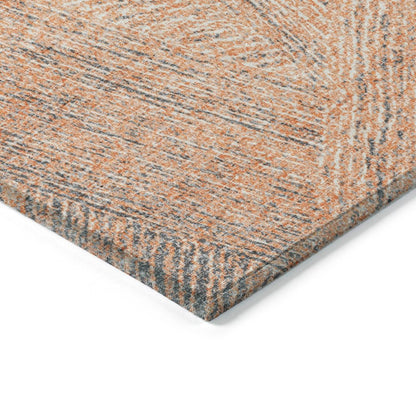 Terra Peach Washable Indoor - Outdoor Rug - LOOMLAN - LOOMLAN Rugs - Outdoor Rugs