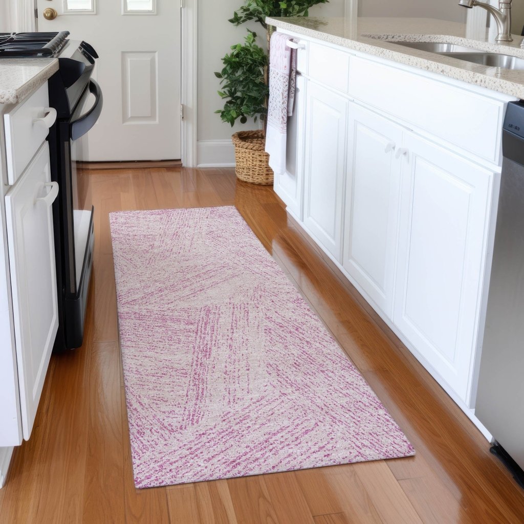 LOOMLAN Rugs Terra Pink Washable Indoor-Outdoor Rug