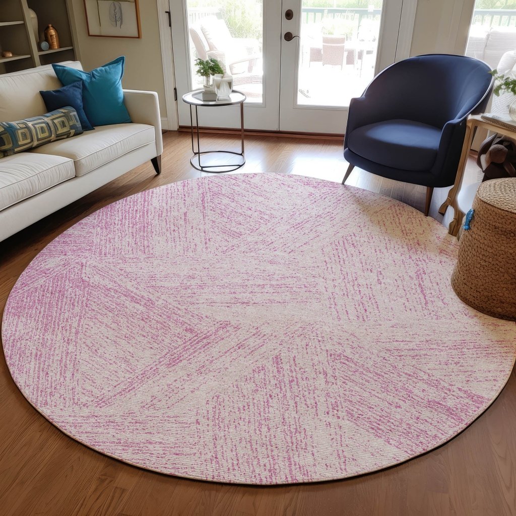 LOOMLAN Rugs Terra Pink Washable Indoor-Outdoor Rug