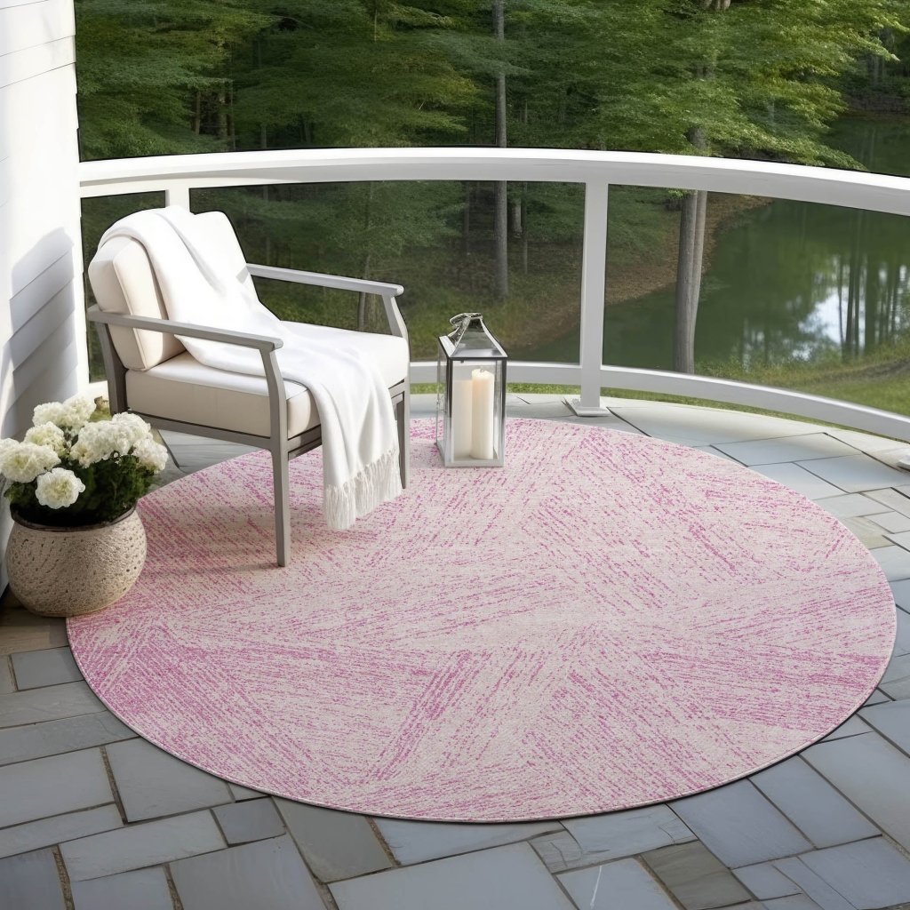 LOOMLAN Rugs Terra Pink Washable Indoor-Outdoor Rug