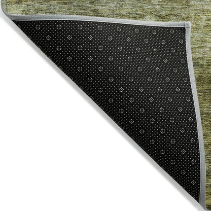LOOMLAN Rugs Terrae Green Washable Indoor-Outdoor Rug