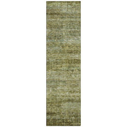 LOOMLAN Rugs Terrae Green Washable Indoor-Outdoor Rug
