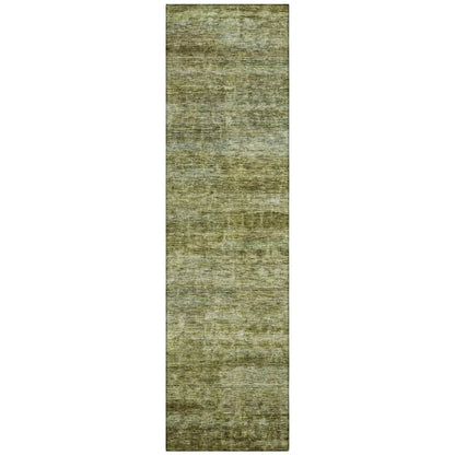 LOOMLAN Rugs Terrae Green Washable Indoor-Outdoor Rug