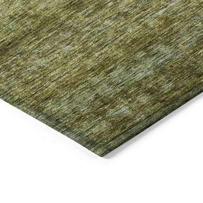 LOOMLAN Rugs Terrae Green Washable Indoor-Outdoor Rug