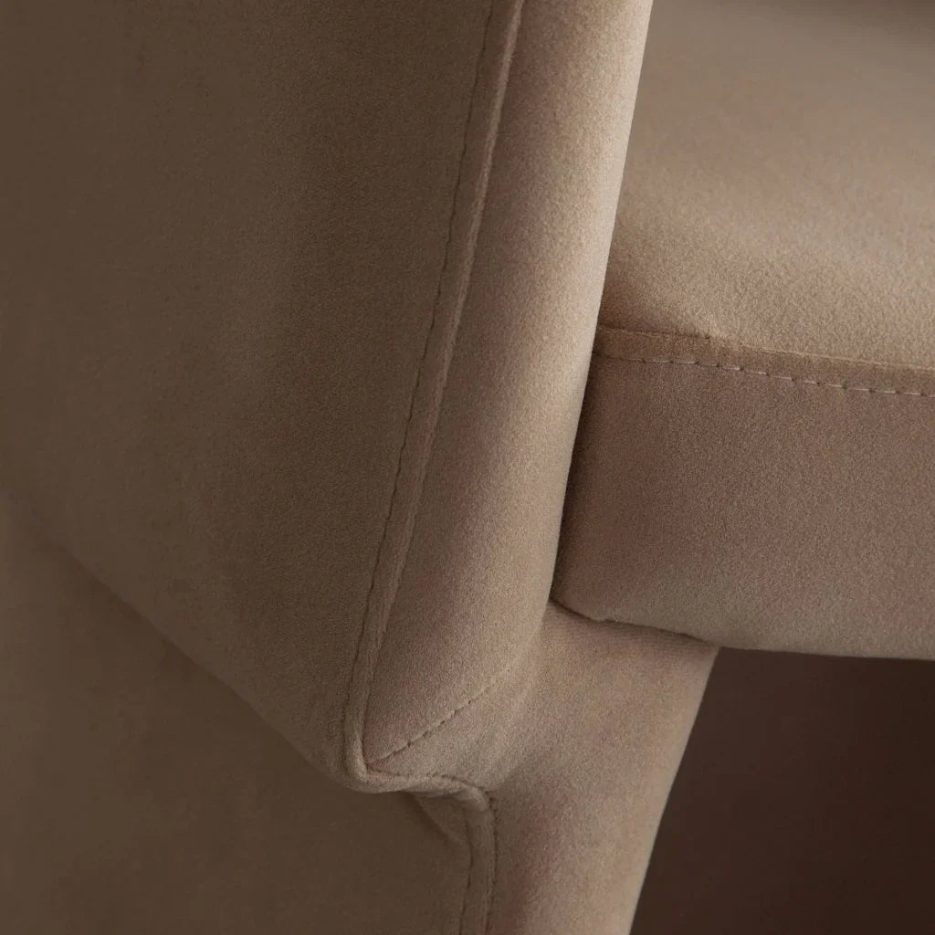 Tess Performance Velvet Modern Dining Chair - LOOMLAN - Diamond Sofa - Dining Chairs