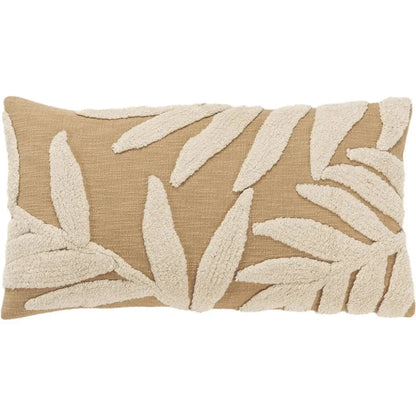 LOOMLAN Textural Long Lumbar Pillow With Insert