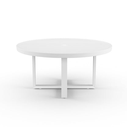 Newport Aluminum Made Round Outdoor Dining Table