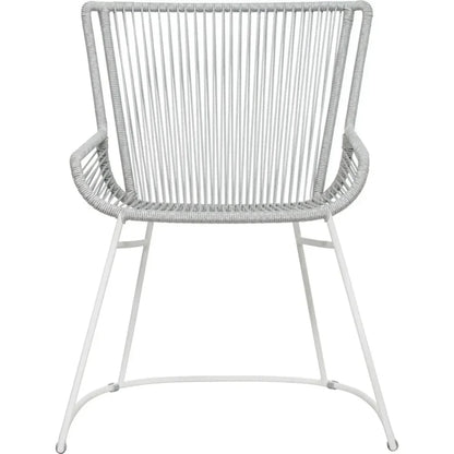 Seasonal Living The Dane Dining Arm Chair 2PC Grey Patio Dining Chairs