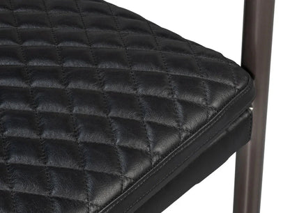 Sarreid The Harley Leather Dining Chair