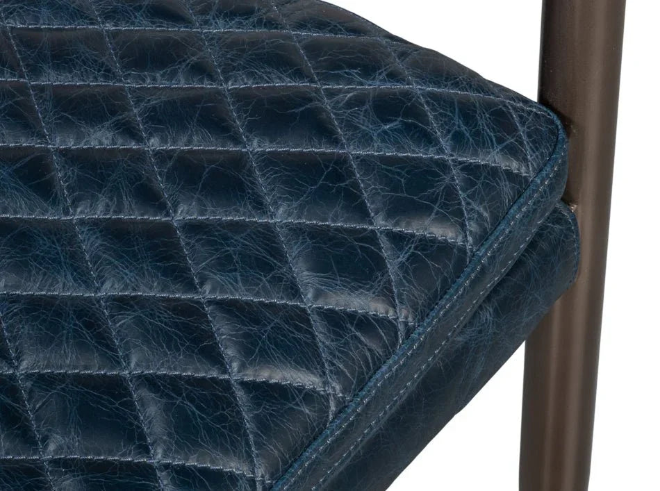 Sarreid The Harley Leather Dining Chair
