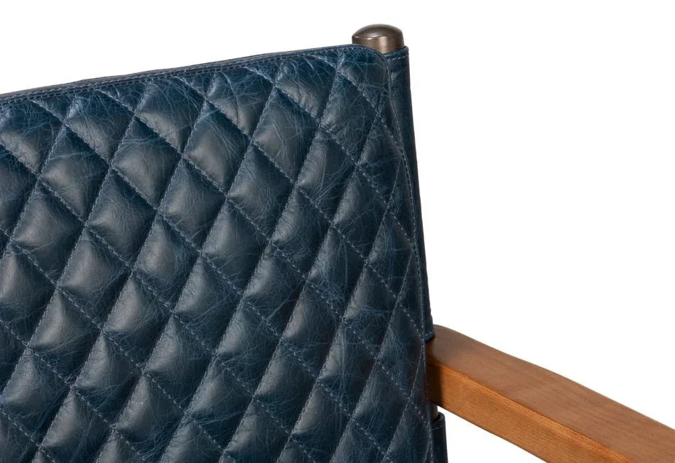 Sarreid The Harley Leather Dining Chair