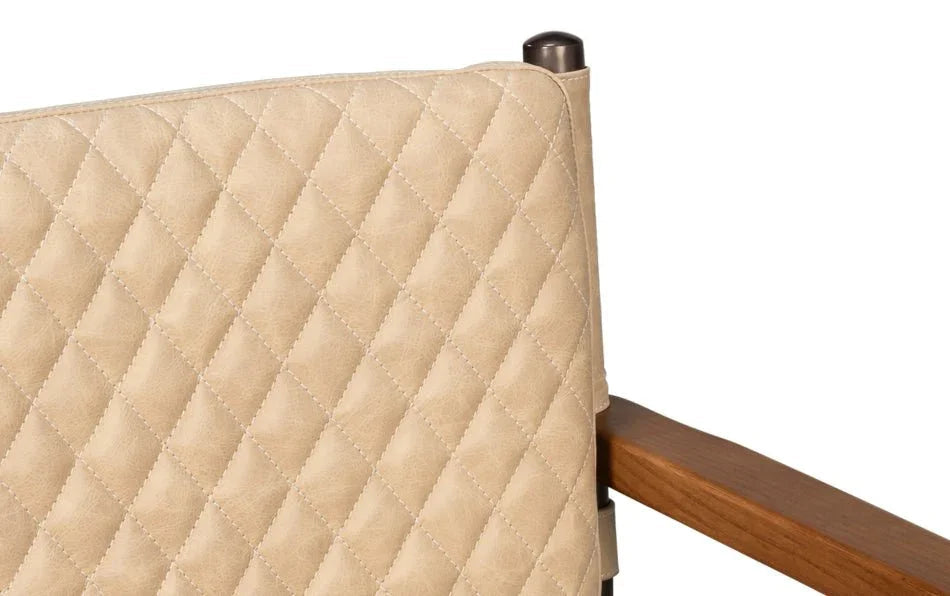 Sarreid The Harley Leather Dining Chair