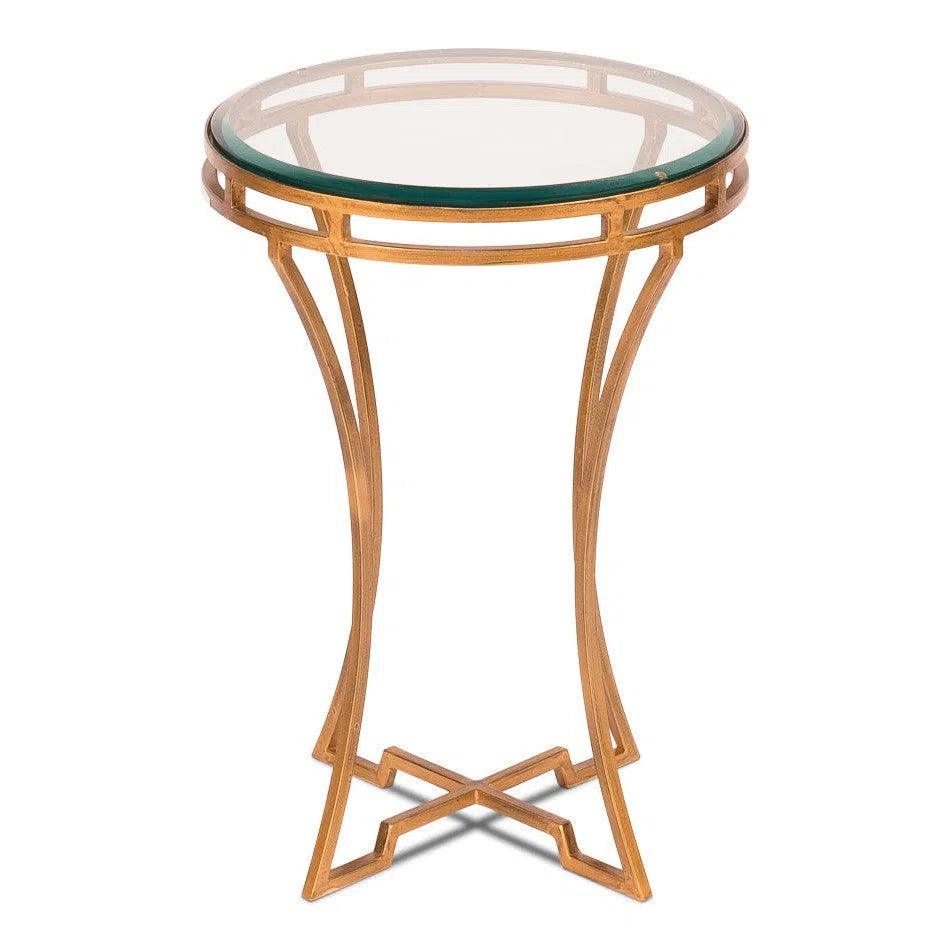 Sarreid The Wine Money Table Round End Table