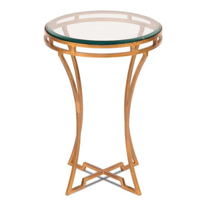 Sarreid The Wine Money Table Round End Table