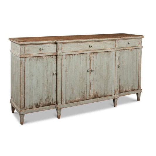 Sarreid Theo Three Drawers Wood Sideboard