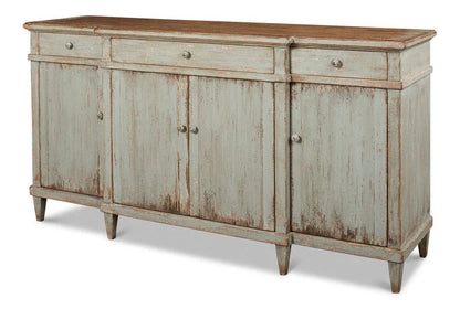 Theo Three Drawer Wood Buffet - LOOMLAN - Sarreid - Buffets