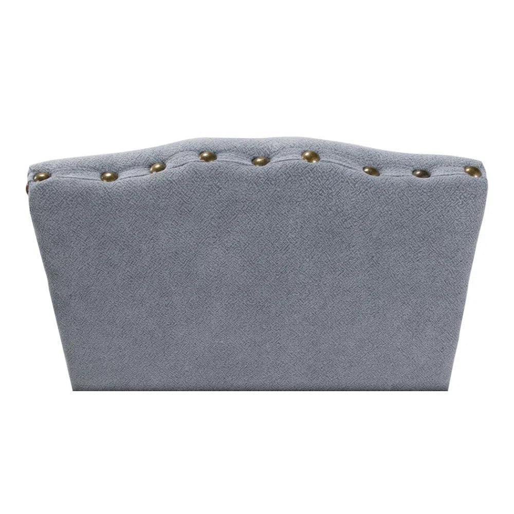 Thorne Linen Armless Dining Chair 2PC - LOOMLAN - Sarreid - Dining Chairs