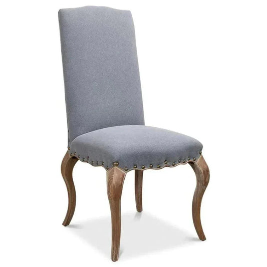 Sarreid Thorne Linen Armless Dining Chair 2PC