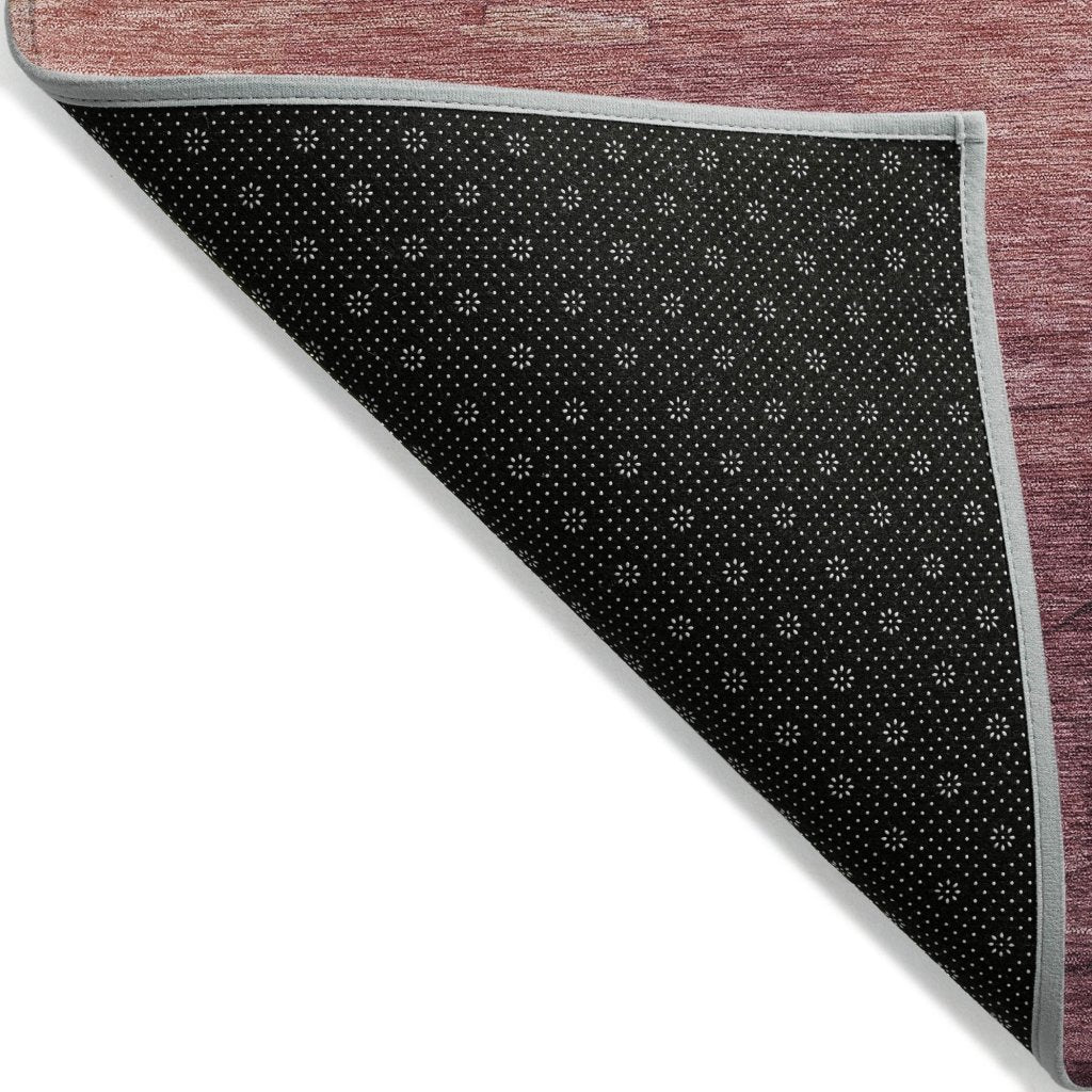 Thornelle Pink Washable Indoor - Outdoor Rug - LOOMLAN - LOOMLAN Rugs - Outdoor Rugs