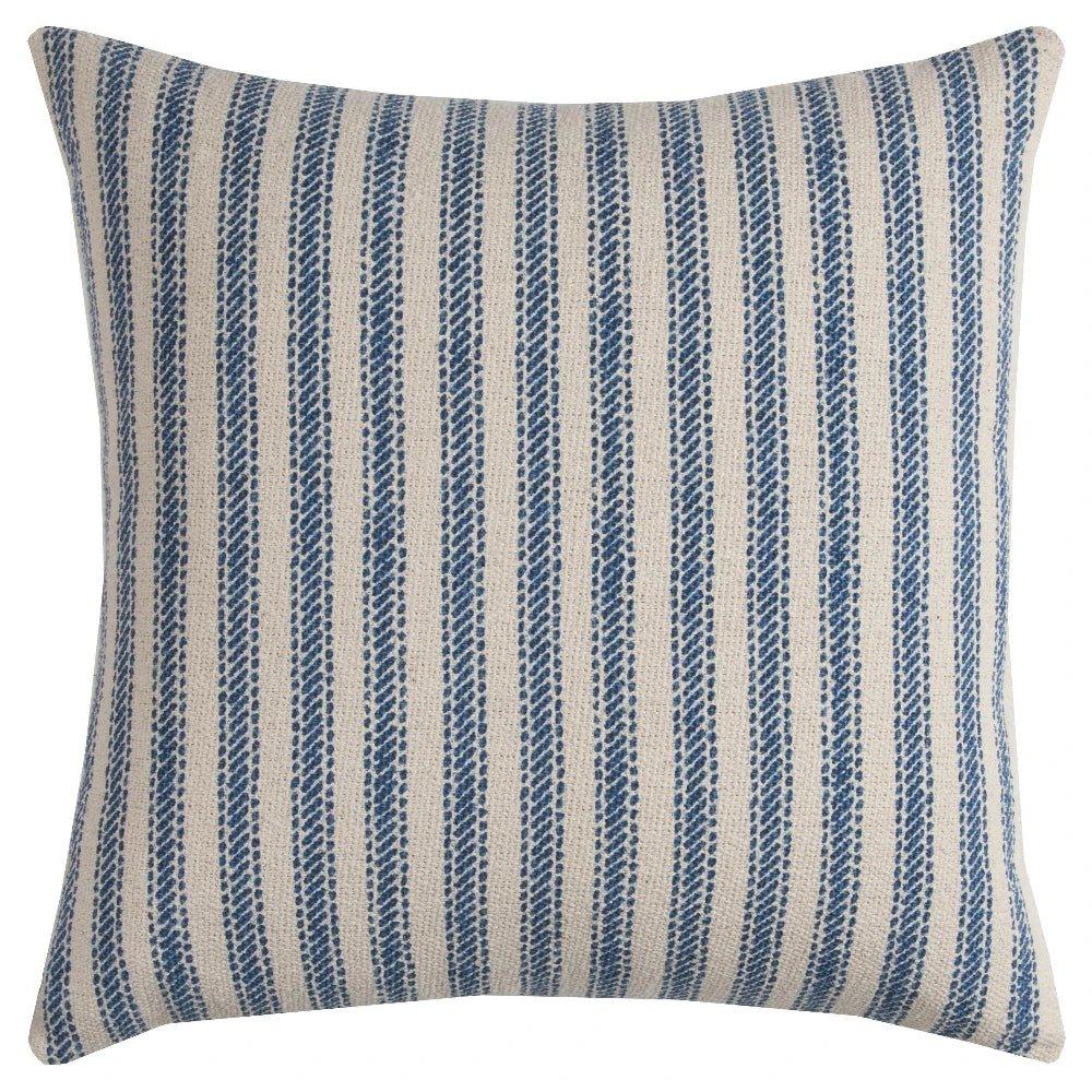 Ticking Stripe Decorative Pillow With Insert