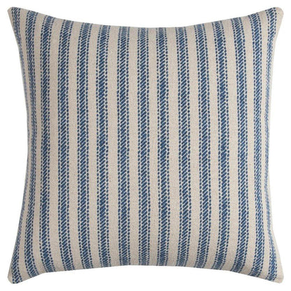 Ticking Stripe Decorative Pillow With Insert