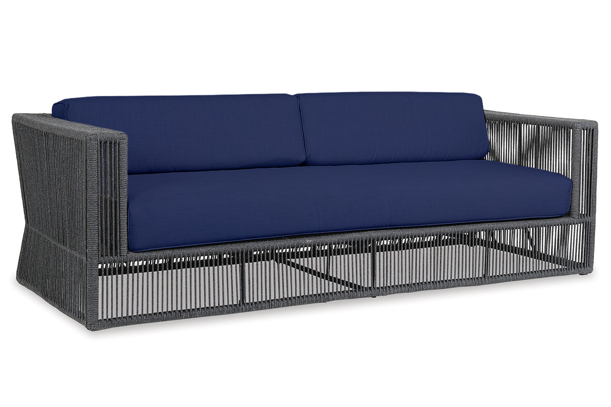 Milano Sunbrella Upholstered Modern Comfort Outdoor Sofa