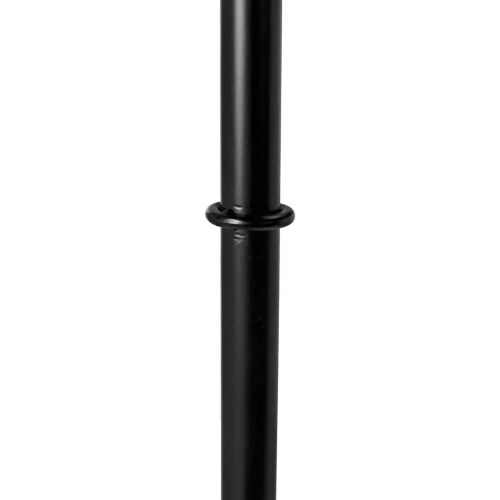 Noir Tini Modern Round Top Side Table