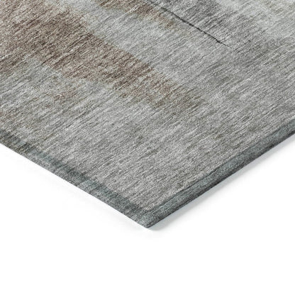 LOOMLAN Rugs Tint Brown Washable Indoor-Outdoor Rug