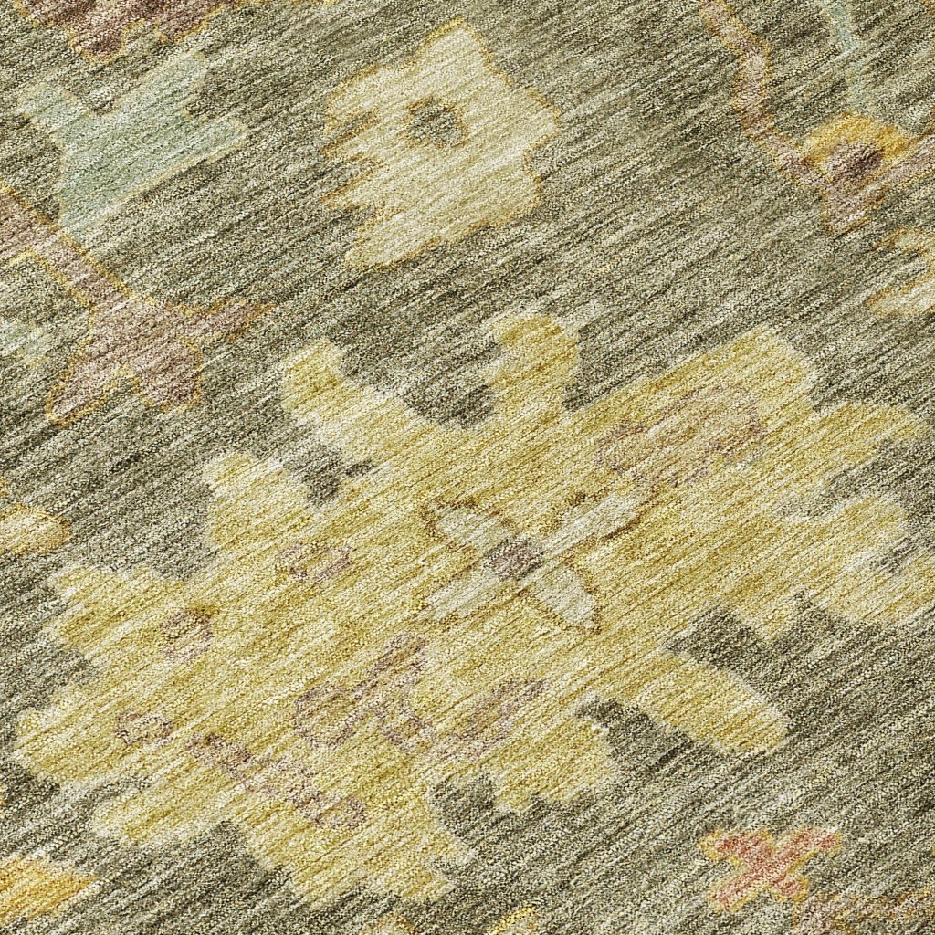 LOOMLAN Rugs Tirana Aloe Washable Indoor-Outdoor Rug