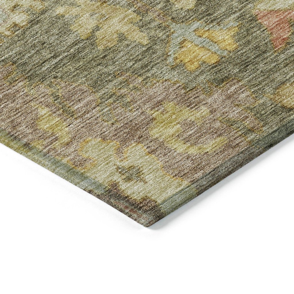 LOOMLAN Rugs Tirana Aloe Washable Indoor-Outdoor Rug