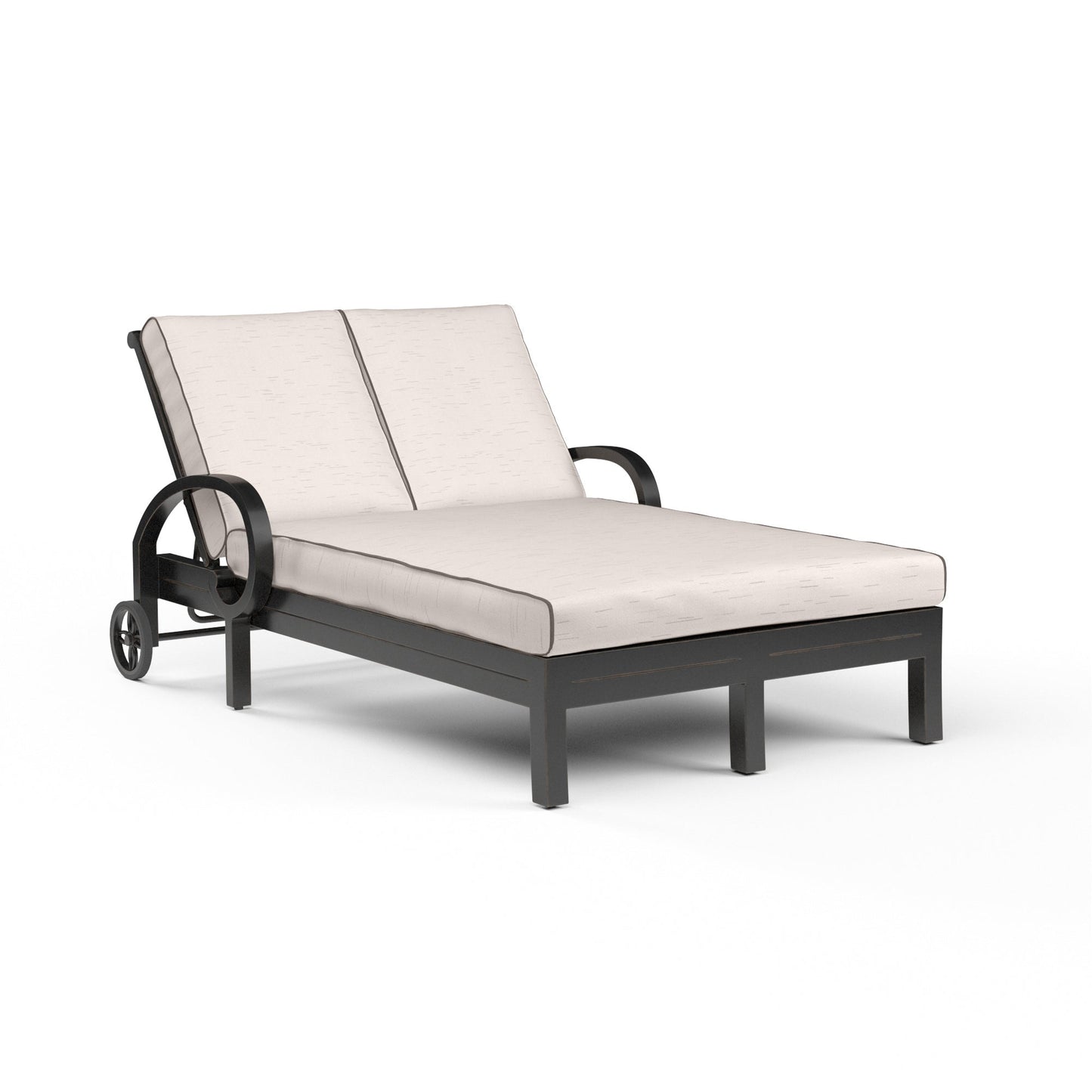 Monterey Sunbrella Upholstered Outdoor Double Chaise