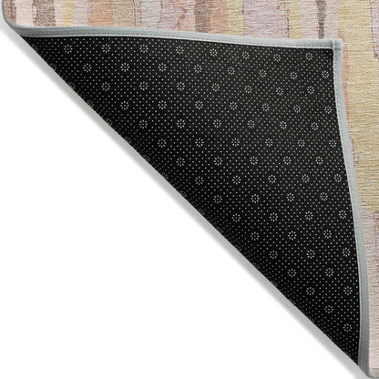 LOOMLAN Rugs Torra Pink Washable Indoor-Outdoor Rug