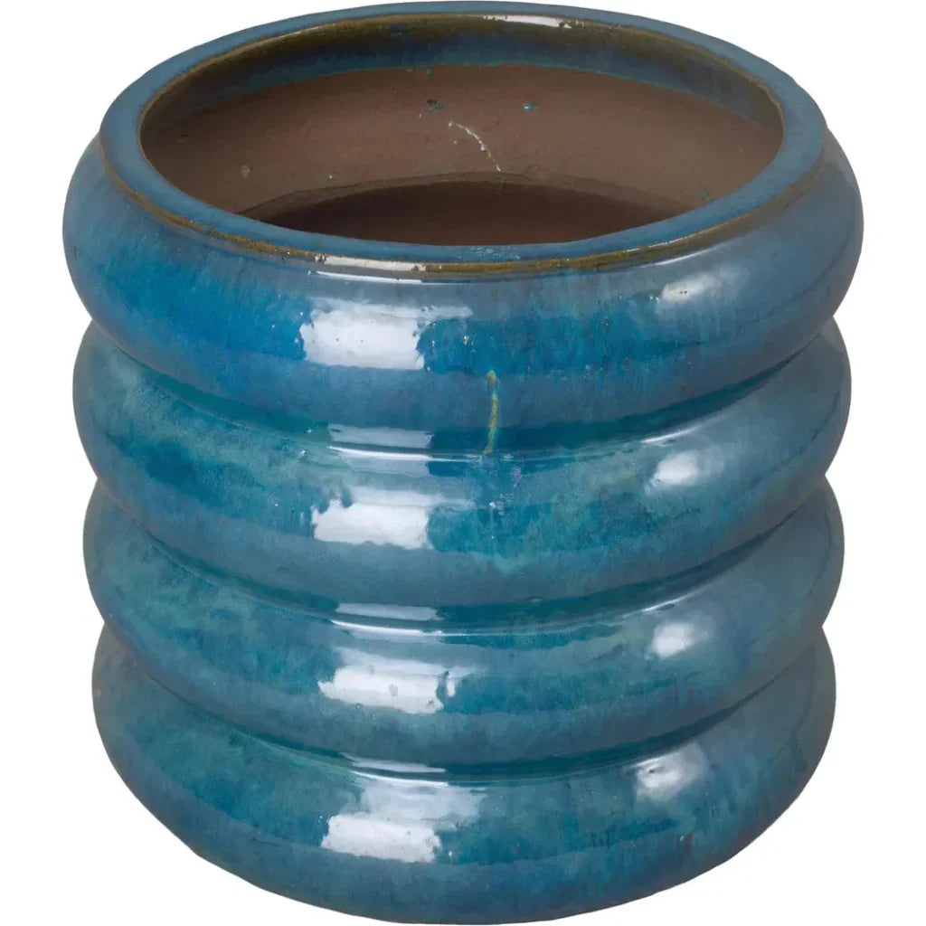 Torus Round Ceramic Planter - LOOMLAN - Emissary - Planters