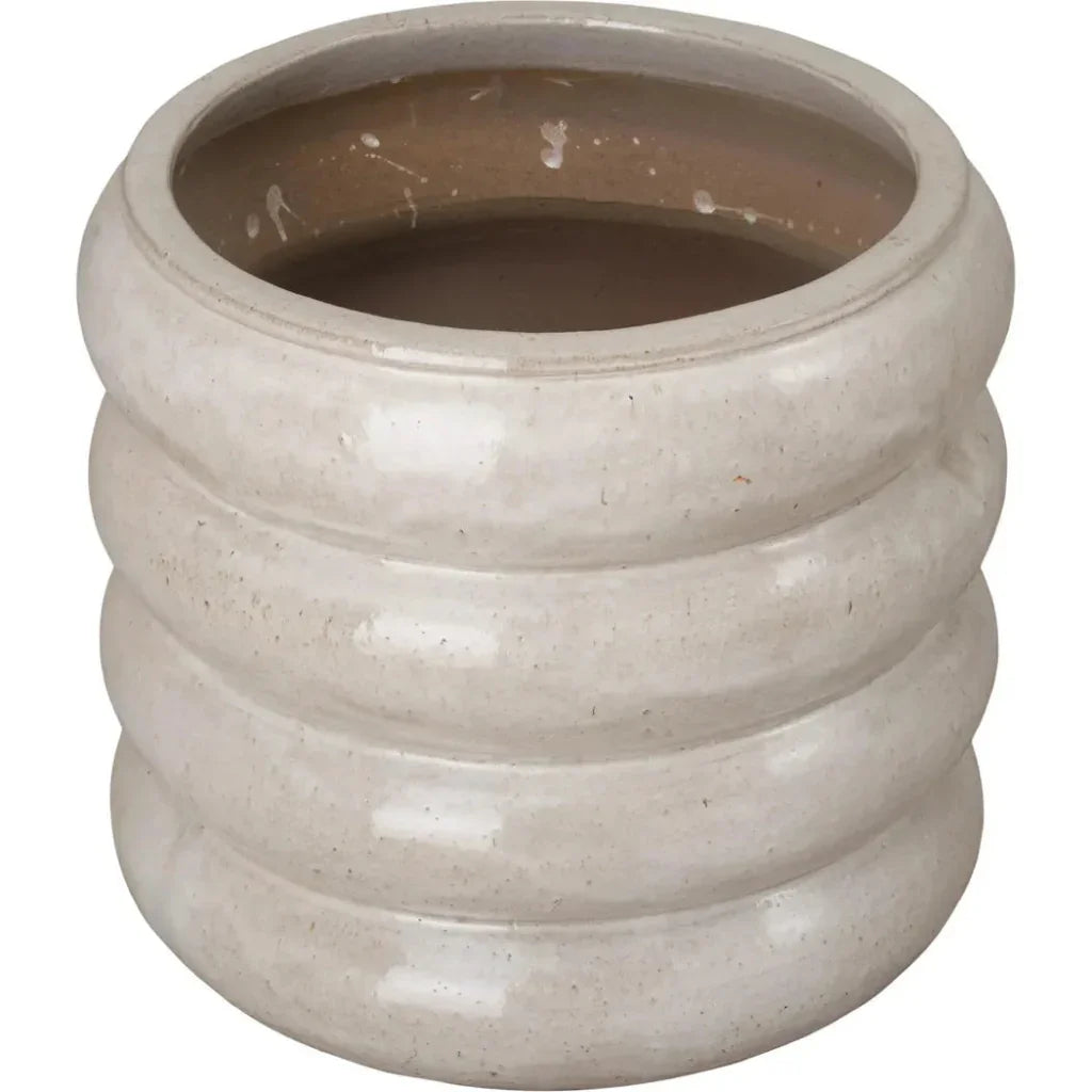Torus Round Ceramic Planter - LOOMLAN - Emissary - Planters
