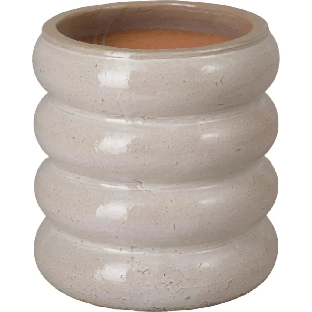 Torus Round Ceramic Planter