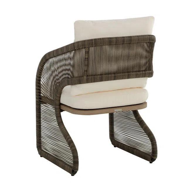 SUNPAN Toulon Dining Chair Stinson Cream Outdoor