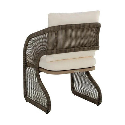 SUNPAN Toulon Dining Chair Stinson Cream Outdoor