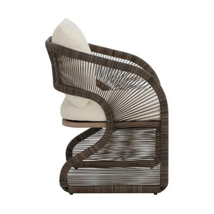 SUNPAN Toulon Dining Chair Stinson Cream Outdoor