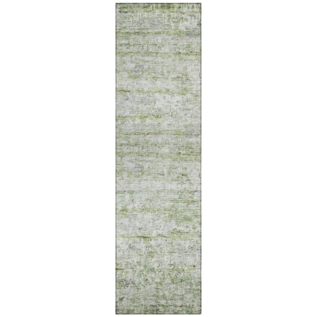 LOOMLAN Rugs Tova Green Washable Indoor-Outdoor Rug