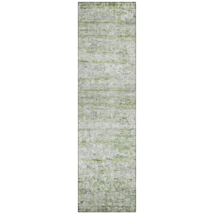 LOOMLAN Rugs Tova Green Washable Indoor-Outdoor Rug