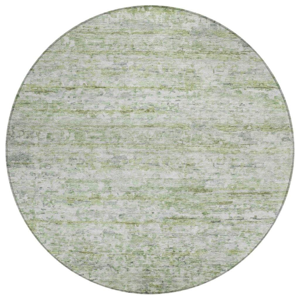 LOOMLAN Rugs Tova Green Washable Indoor-Outdoor Rug