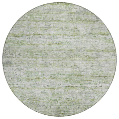 LOOMLAN Rugs Tova Green Washable Indoor-Outdoor Rug