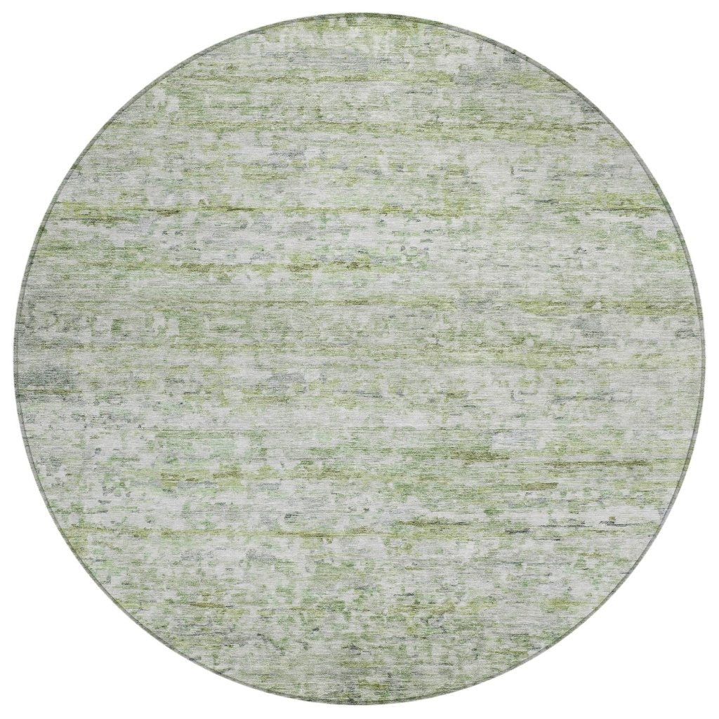 LOOMLAN Rugs Tova Green Washable Indoor-Outdoor Rug