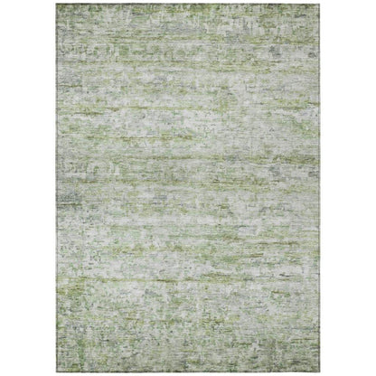 LOOMLAN Rugs Tova Green Washable Indoor-Outdoor Rug