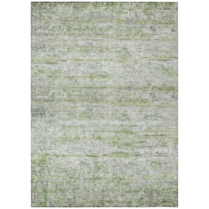 LOOMLAN Rugs Tova Green Washable Indoor-Outdoor Rug
