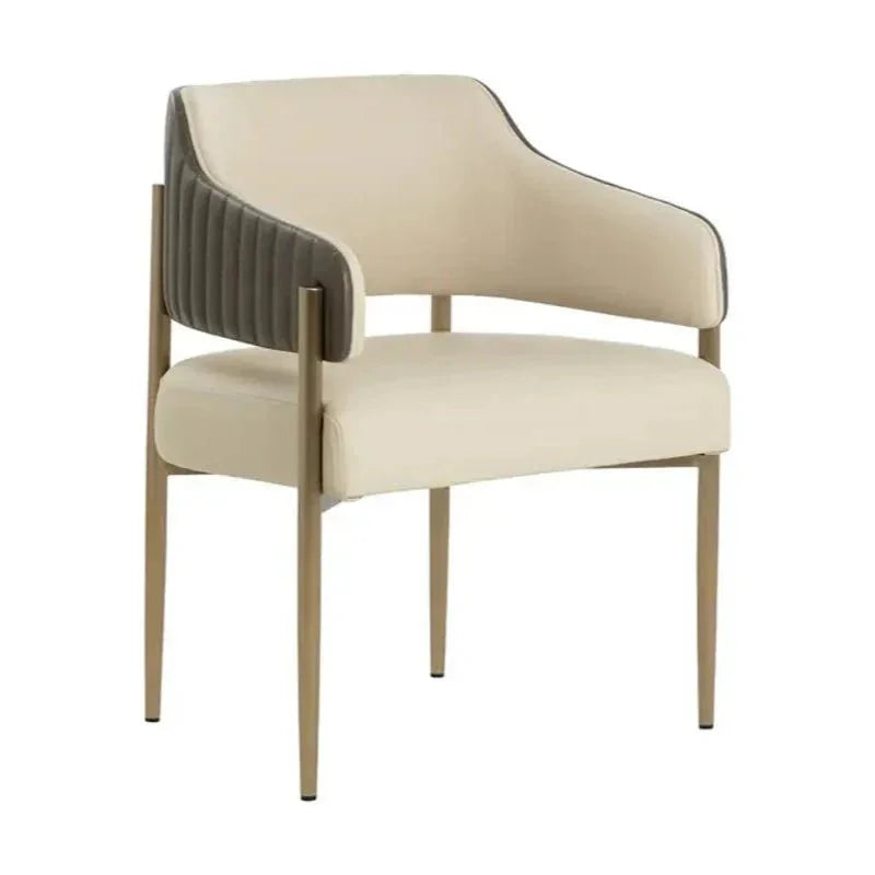 SUNPAN Tova Leather Dining Armchair