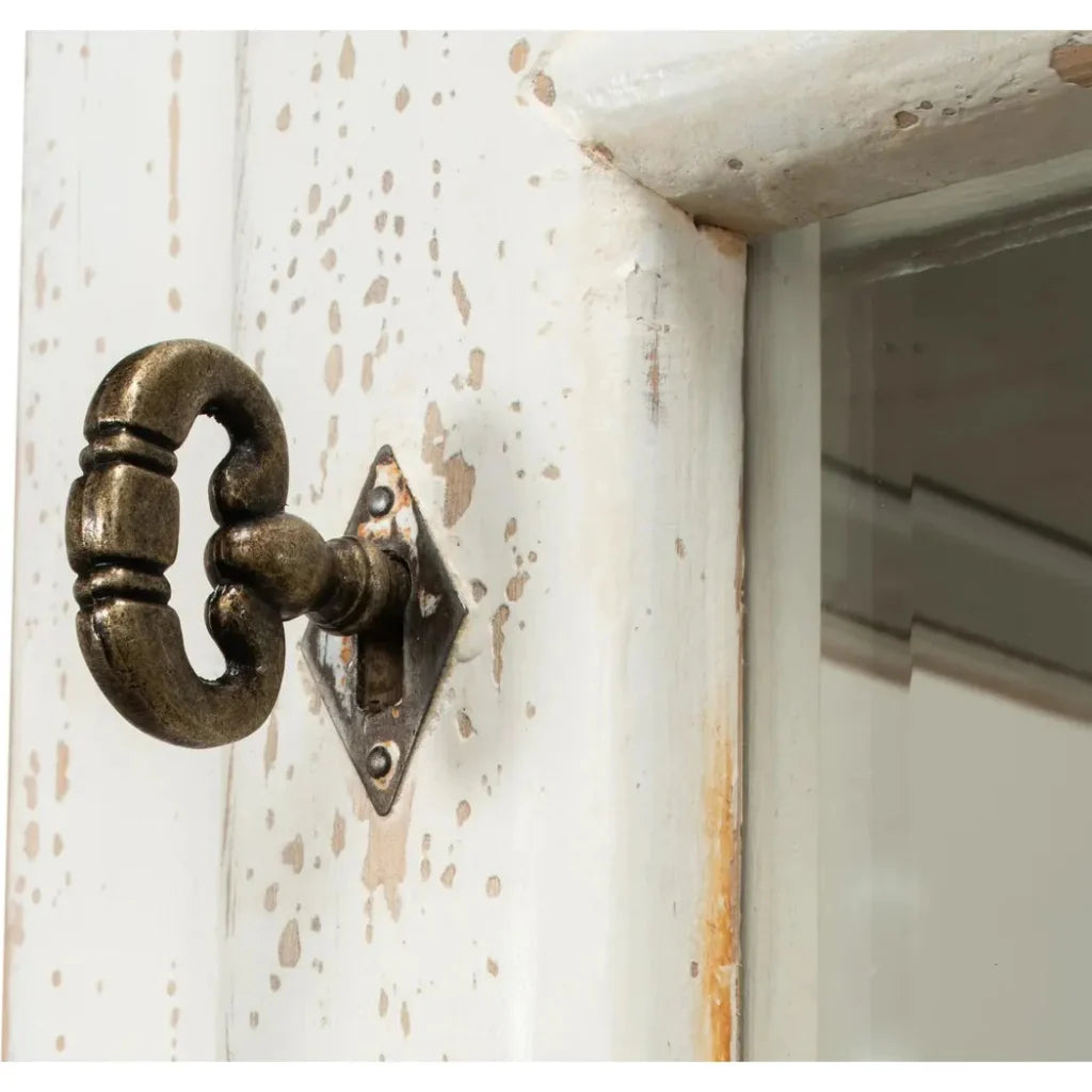 Tower Bookcase Curio Cabinet Glass Doors - LOOMLAN - Sarreid - Buffets & Curios