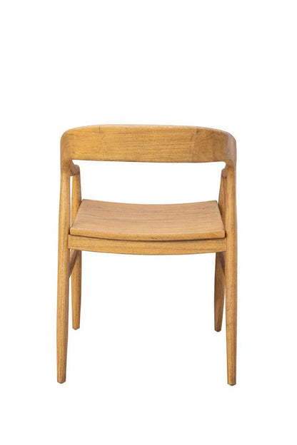 Townsend Natural Wooden Arm Chair - LOOMLAN - Furniture Classics - Accent Chairs